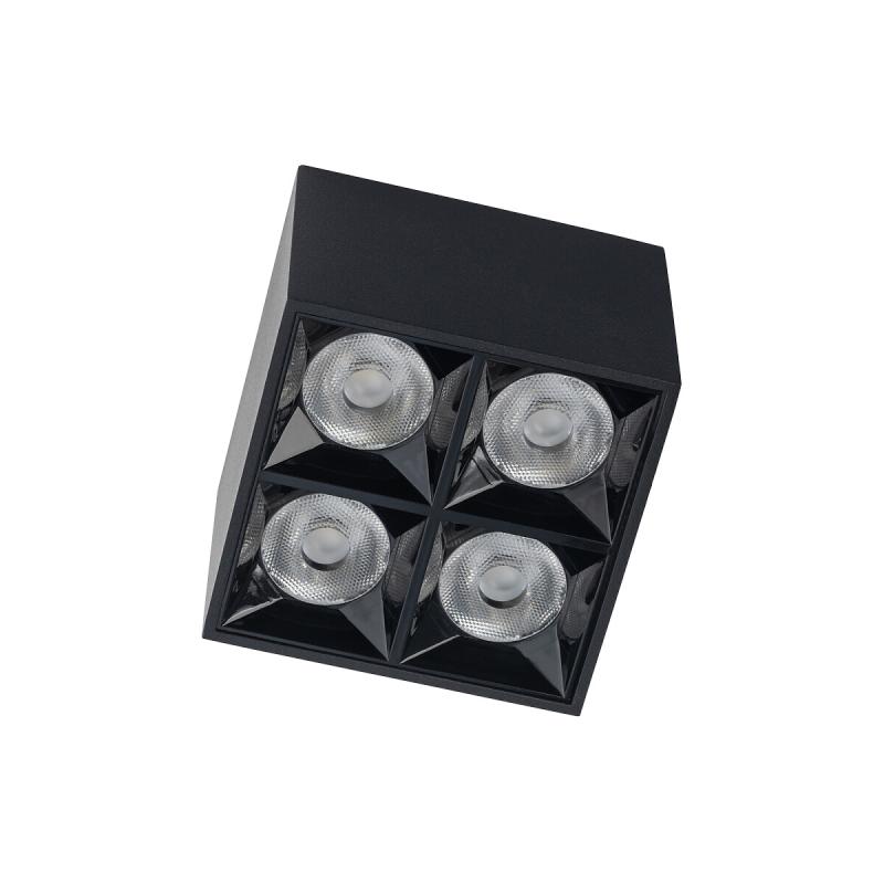 T10057  MIDI LED BLACK 16W 4000K