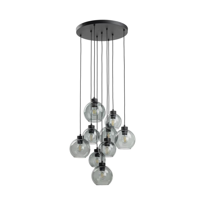 TK10208  CUBUS GRAPHITE LAMPA WISZĄCA 9 KOŁO