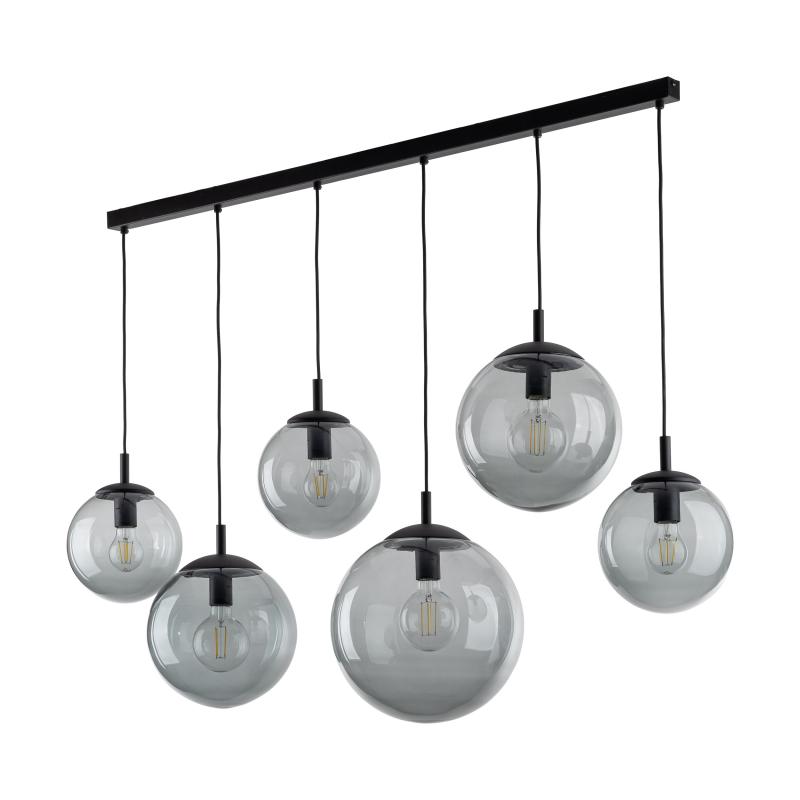 TK5383  ESME GRAPHITE LAMPA WISZĄCA 6  LISTWA