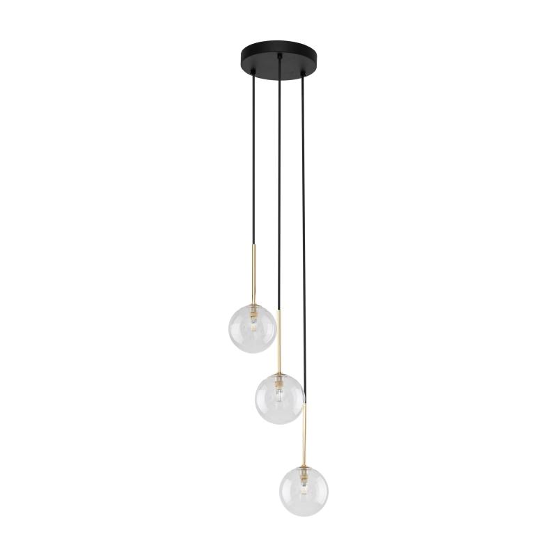 TK5942  NILOS BLACK / GOLD LAMPA WISZACA 3