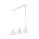 TK10011  CONO WHITE LAMPA WISZĄCA 3 LISTWA