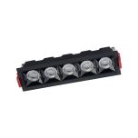 T10062  MIDI LED BLACK 20W 3000K RECESSED